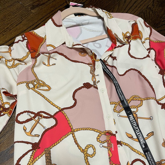 Chain blouse PLT - Picture 3 of 4